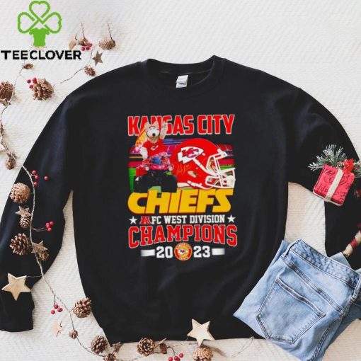 KC Wolf mascot Kansas City Chiefs AFC West Division Champions 2023 hoodie, sweater, longsleeve, shirt v-neck, t-shirt