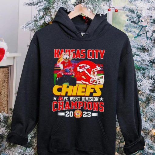 KC Wolf mascot Kansas City Chiefs AFC West Division Champions 2023 hoodie, sweater, longsleeve, shirt v-neck, t-shirt