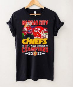 KC Wolf mascot Kansas City Chiefs AFC West Division Champions 2023 hoodie, sweater, longsleeve, shirt v-neck, t-shirt