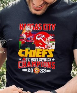 KC Wolf mascot Kansas City Chiefs AFC West Division Champions 2023 hoodie, sweater, longsleeve, shirt v-neck, t-shirt