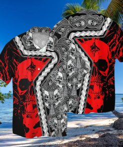 Buy Skull Pattern 3d Hawaiian Shirt