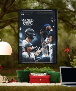 MLB The 2023 World Series Texas Ranges Vs Arizona Diamondbacks All Road Lead To October Poster Canvas