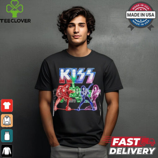 KISS Band – End Of The Road World Tour 2D T Shirt