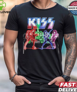 KISS Band – End Of The Road World Tour 2D T Shirt