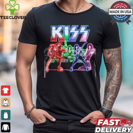 KISS Band – End Of The Road World Tour 2D T Shirt