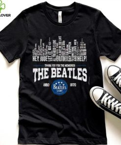 Thank You For The Memories The Beatles 1960 – 1970 The Beatles Story Liverpool T Shirt