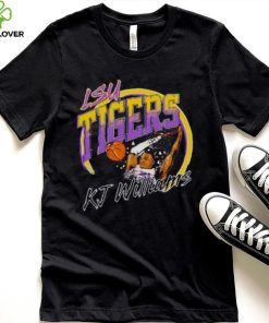 KJ Williams LSU Tigers dunk shirt