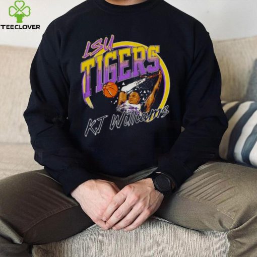 KJ Williams LSU Tigers dunk shirt