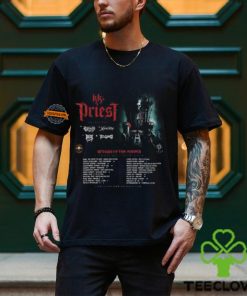 KK’s Priest With Special Guests Return Of The Sinner European Tour 2024 Schedule List Date T Shirt