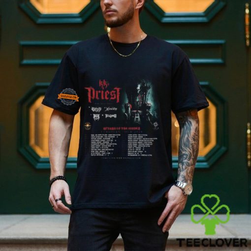 KK’s Priest With Special Guests Return Of The Sinner European Tour 2024 Schedule List Date T Shirt