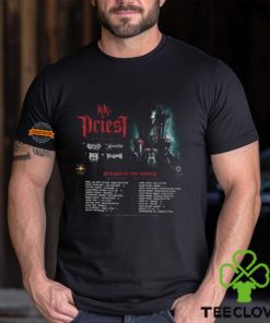 KK’s Priest With Special Guests Return Of The Sinner European Tour 2024 Schedule List Date T Shirt