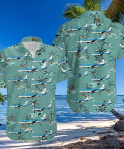 KLM Royal Dutch Airlines Boeing 737 406 Hawaiian Shirt