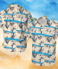 KLM Royal Dutch Airlines Boeing 737 8K2 Hawaiian Shirt