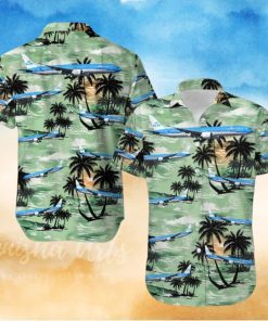 KLM Royal Dutch Airlines Boeing 777 306ER Hawaiian Shirt