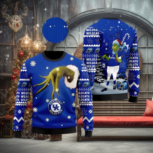 Kentucky Wildcats Team GrinchUgly Christmas Sweater Cute Christmas Gift