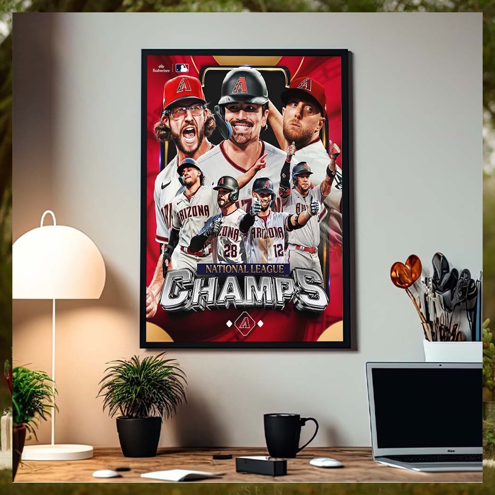 Congrats Arizona Diamondbacks MLB National League Champions 2023 Poster Canvas Congrats Arizona Diamondbacks MLB National League Champions 2023 Poster Canvas