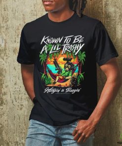 KNOWN TO BE A LIL TRASHY RACOON MEN'S T SHIRT