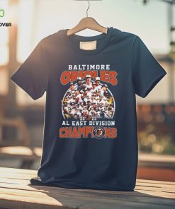 Baltimore Orioles AL East Division Champions Unisex T Shirt