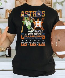 Astros 2023 AL West Division Champions Back To Back To Back T Shirt 1 Astros 2023 AL West Division Champions Back To Back To Back T Shirt