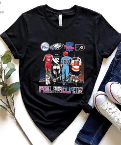 Philadelphia Erving R. White Schmidt Clapham Signature Shirt 2 Philadelphia Erving R. White Schmidt Clapham Signature Shirt