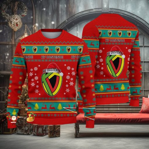 KV Oostende Pro League Ugly Christmas Sweaters For Fans Gift Unisex Sweatshirt