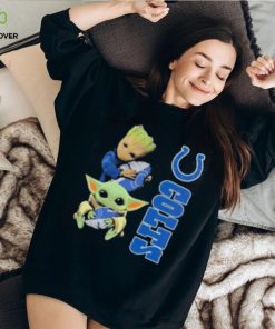 Baby Yoda And Groot Hug Indianapolis Colts Shirt 2 Baby Yoda And Groot Hug Indianapolis Colts Shirt