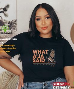 Kahleah Copper What A'ja Said shirt 1 Kahleah Copper What A'ja Said shirt