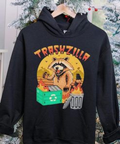 Kaiju raccoon with a dumpter fire trashzilla vintage shirt 4 Kaiju raccoon with a dumpter fire trashzilla vintage shirt