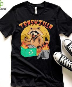 Kaiju raccoon with a dumpter fire trashzilla vintage shirt 7 Kaiju raccoon with a dumpter fire trashzilla vintage shirt