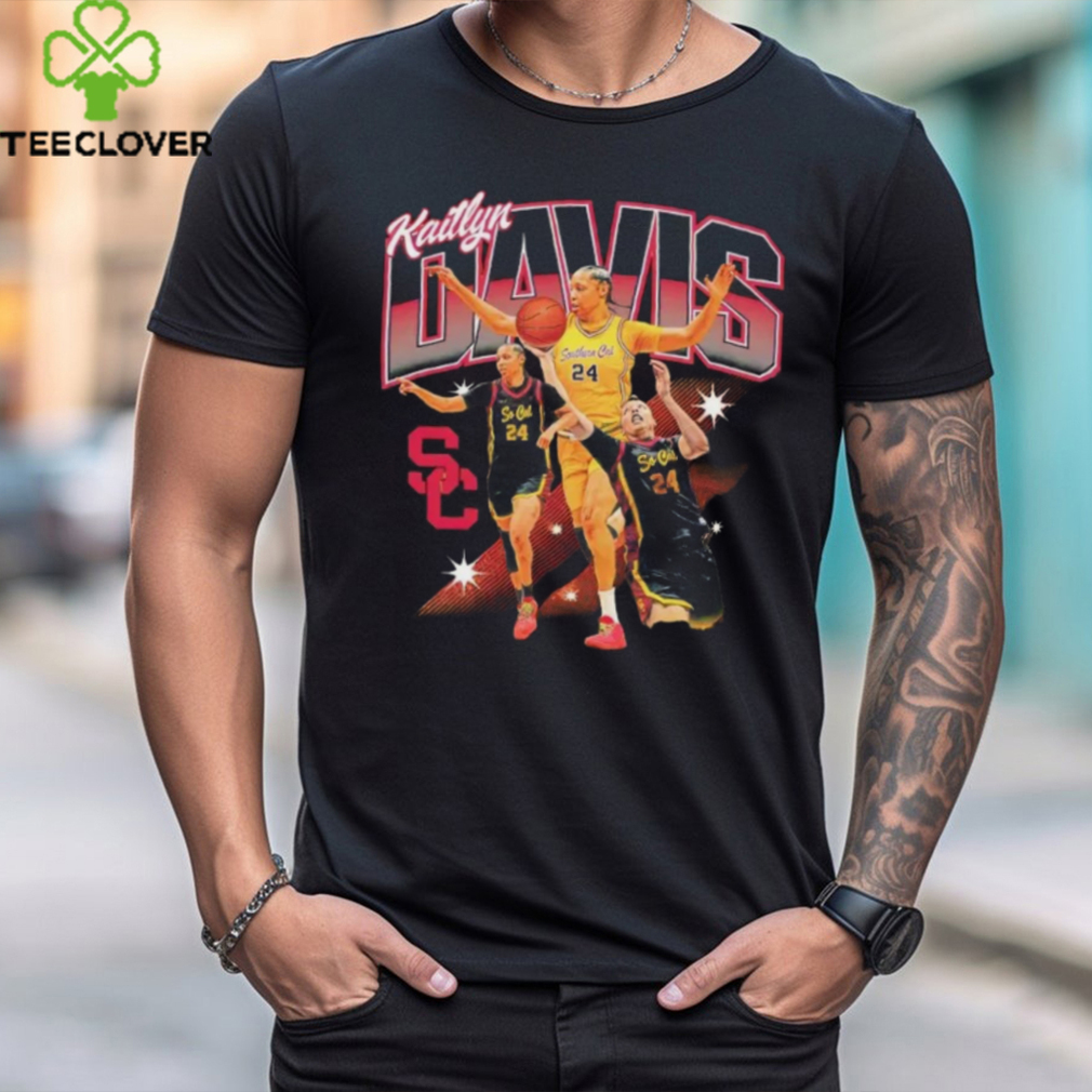 Kaitlyn Davis USC Trojans NCAA Women's Basketball 2023 2024 Post Season T Shirt Kaitlyn Davis USC Trojans NCAA Women's Basketball 2023 2024 Post Season T Shirt