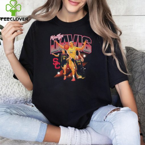 Kaitlyn Davis USC Trojans NCAA Women’s Basketball 2023 2024 Post Season T Shirt