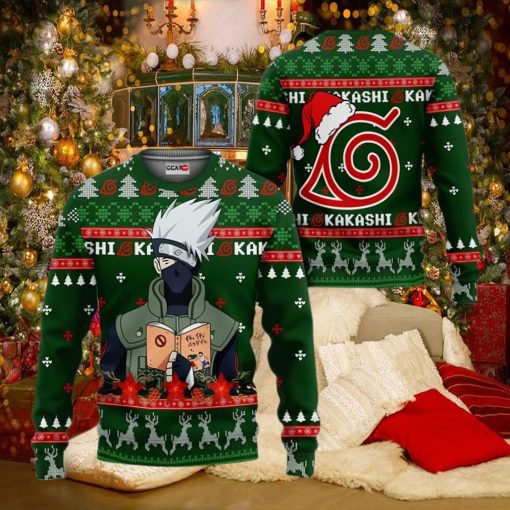 Kakashi Ugly Christmas Sweater