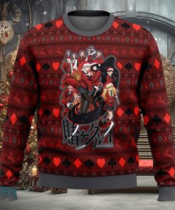 Kakegurui Hyakkaou Private Academy Ugly Christmas Sweaters 3D Super Hot