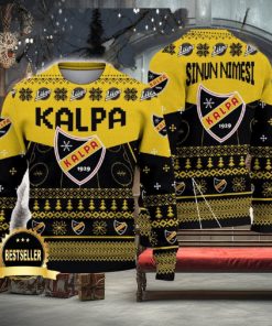 KalPa Ugly Christmas Sweater Logo Custom Name Gift Fans