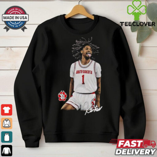 Kaleb Stewart South Dakota Coyotes signature 2024 hoodie, sweater, longsleeve, shirt v-neck, t-shirt