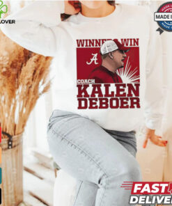 Kalen DeBoer Alabama Winner Win T Shirt