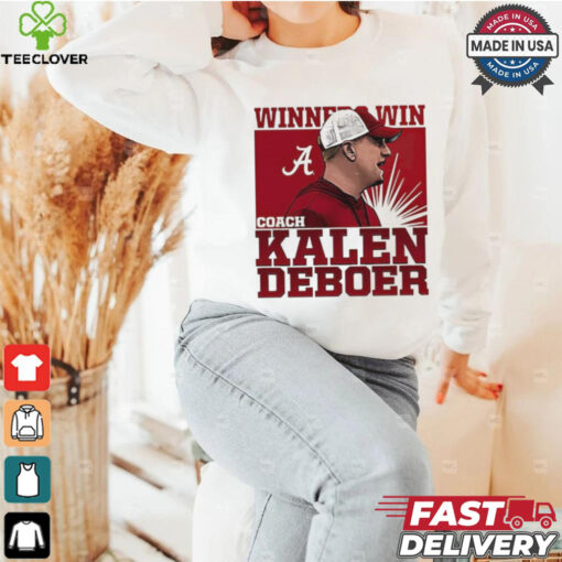 Kalen DeBoer Alabama Winner Win T Shirt
