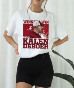 Kalen DeBoer Alabama Winner Win T Shirt