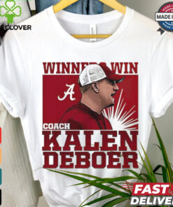 Kalen DeBoer Alabama Winner Win T Shirt