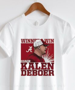 Kalen DeBoer Alabama Winner Win T Shirt