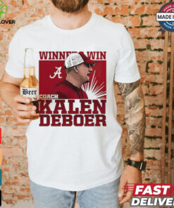 Kalen DeBoer Alabama Winner Win T Shirt