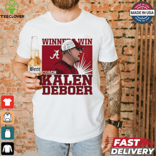 Kalen DeBoer Alabama Winner Win T Shirt