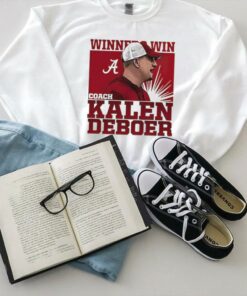 Kalen DeBoer Alabama Winner Win T Shirt