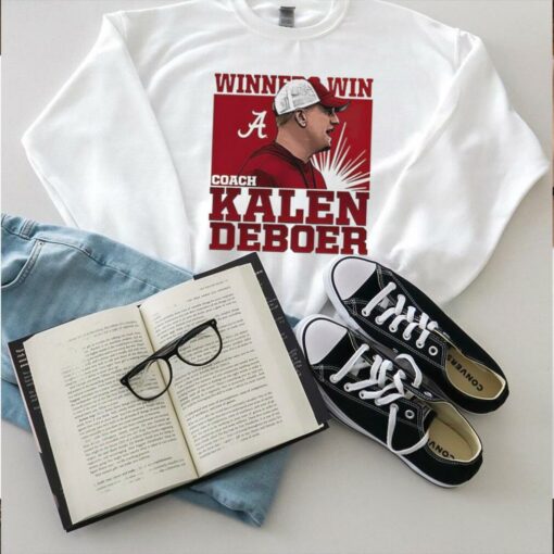 Kalen DeBoer Alabama Winner Win T Shirt