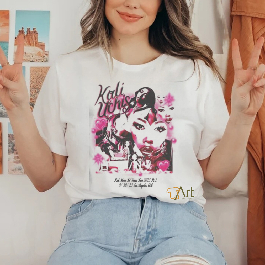 Kali Uchis Red Moon To venus Tour 2023 Pt 2 09 30 2023 Los Angeles shirt Kali Uchis Red Moon To venus Tour 2023 Pt 2 09 30 2023 Los Angeles shirt
