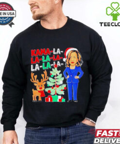 Kama la la la la la la la la la Harris Christmas reindeer shirt