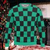 Kamado Tanjirou Pattern Christmas Ugly Sweater