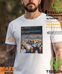 Kamala Campaign Caught Using Fake AI Rally Photos Unisex T Shirt