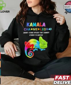 Kamala Chameleon a rare species that changes stories to survive shirt