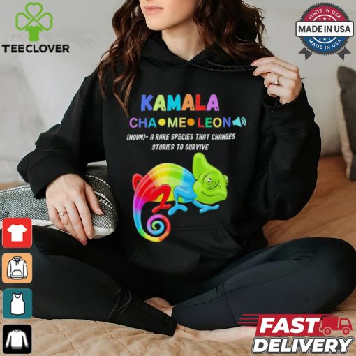 Kamala Chameleon a rare species that changes stories to survive shirt